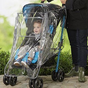 Zobo Premium Stroller Cover Weather Rain Shield Vinyl Mesh